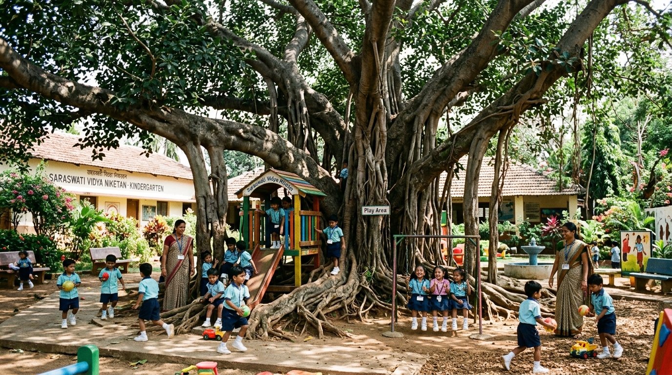 Sree Gurukula Primary School School Campus Building - State Syllabus School in Rajajinagar Bengaluru