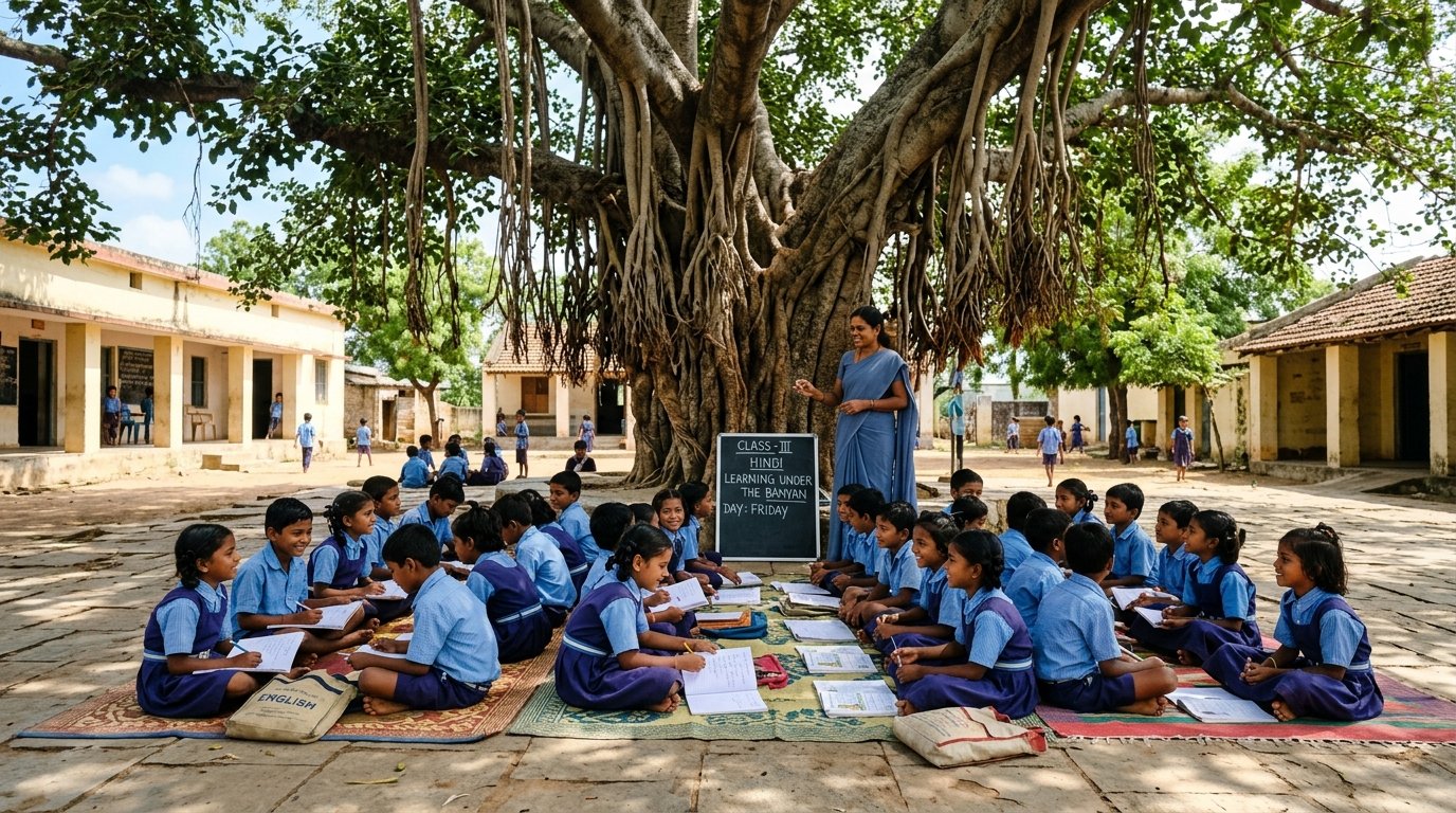 primary School Building at Sree Gurukula Primary School - Classes I to V